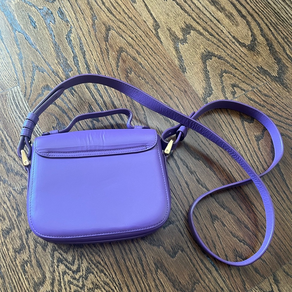 A.P.C. Grace Purple Mini Bag - Picture 4 of 8